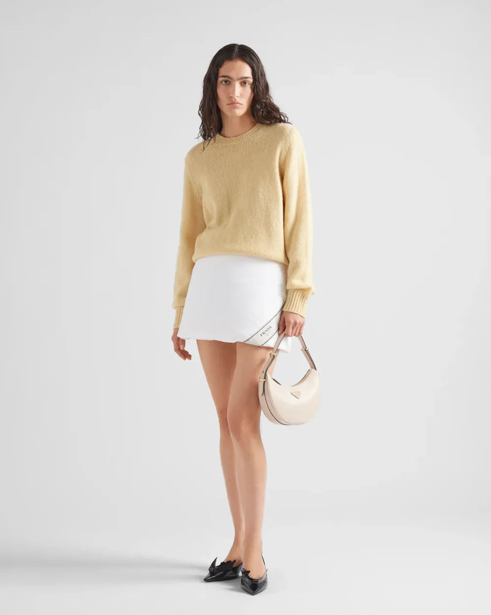 Mujer Prada PRADA ARQUE’|MINIBOLSOS^Bandolera Arqué De Piel