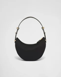 Mujer Prada PRADA ARQUE’|MINIBOLSOS^Bandolera Arqué De Re-nylon Y Piel Cepillada