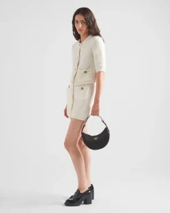 Mujer Prada PRADA ARQUE’|MINIBOLSOS^Bandolera Arqué De Re-nylon Y Piel Cepillada