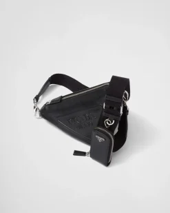 Mujer Prada BOLSOS DE HOMBRO|BOLSOS DE HOMBRO^Bandolera Triangular De Piel