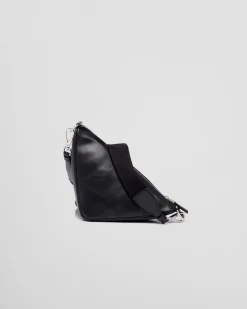 Mujer Prada BOLSOS DE HOMBRO|BOLSOS DE HOMBRO^Bandolera Triangular De Piel