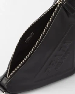 Mujer Prada BOLSOS DE HOMBRO|BOLSOS DE HOMBRO^Bandolera Triangular De Piel