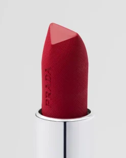 Prada LABIOS^Barra De Labios Monochrome Hyper Matte - R28 - Fuoco