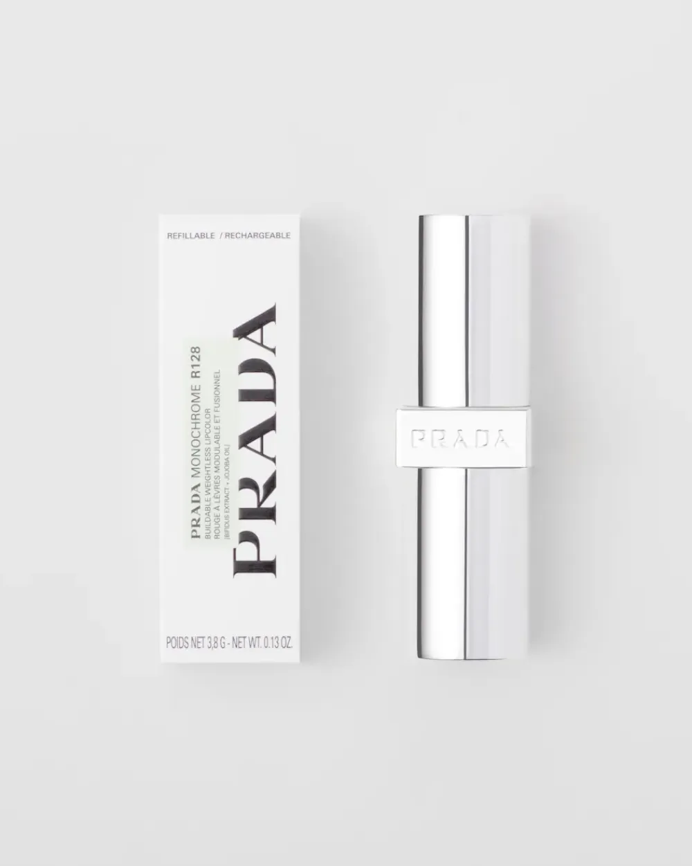 Prada LABIOS^Barra De Labios Monochrome Soft Matte - R128 - Granato
