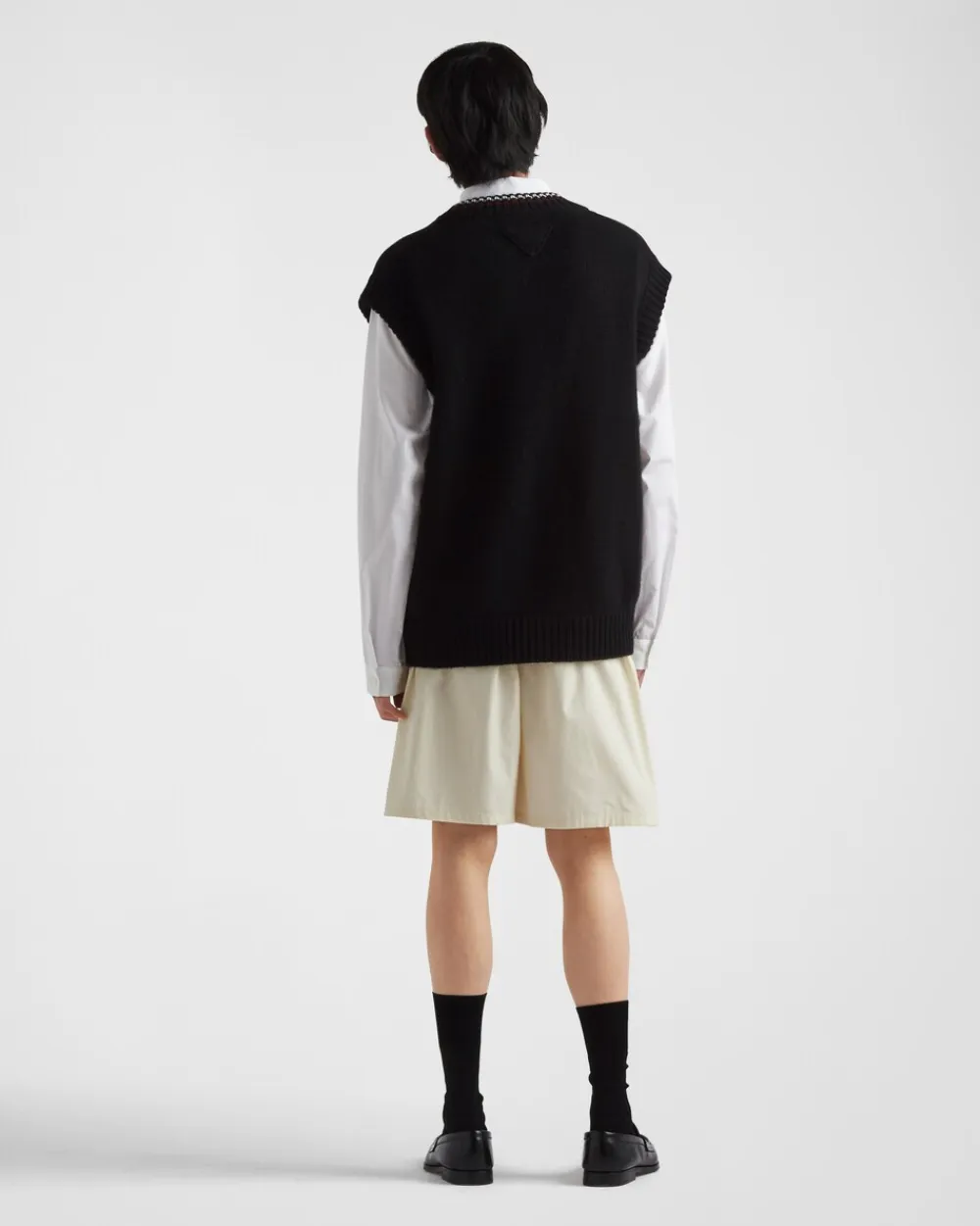 Hombre Prada PANTALONES Y BERMUDAS^Bermudas De Algodón