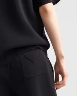 Hombre Prada TEJIDOS DE PUNTO^Bermudas De Algodón Y Viscosa