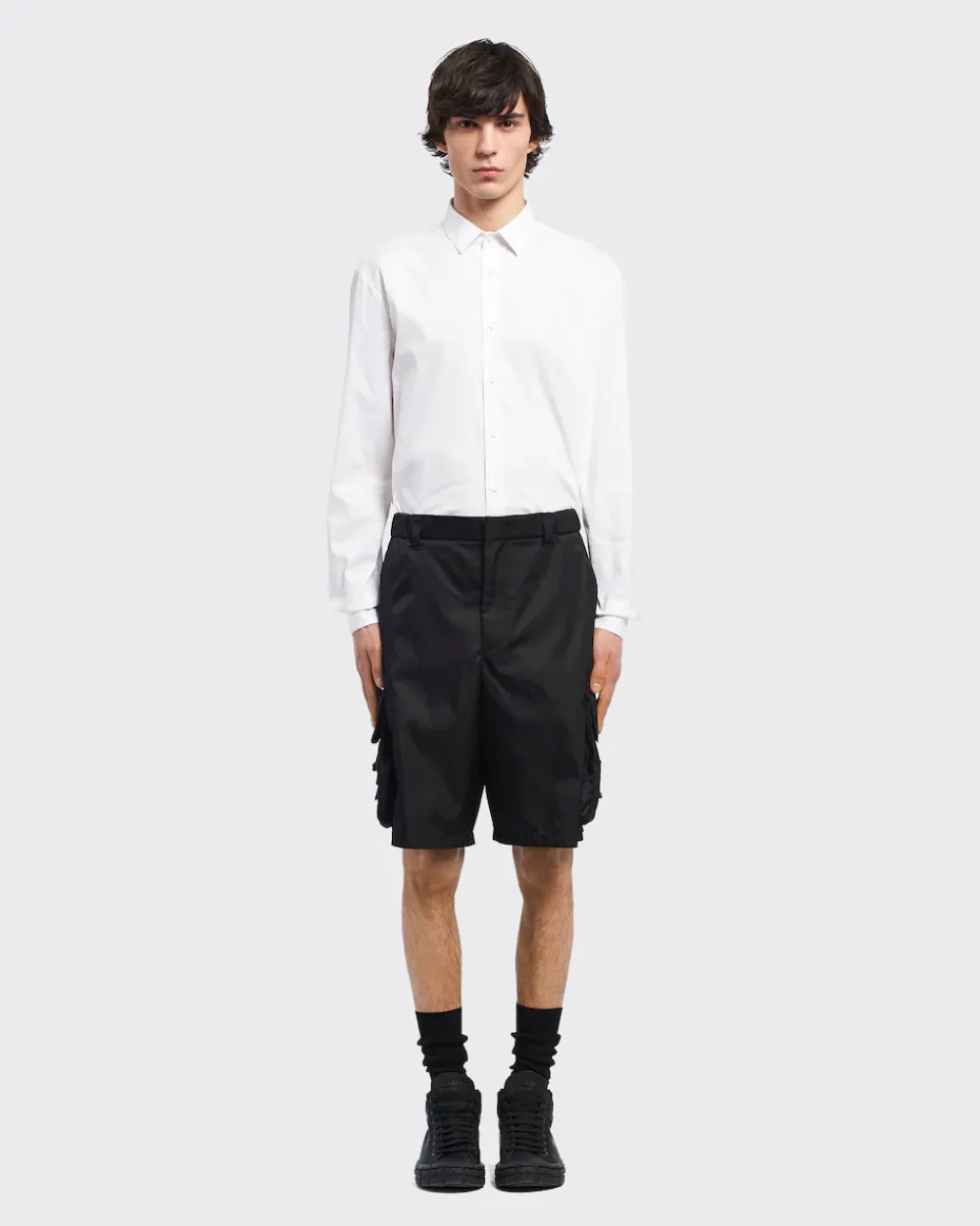 Hombre Prada COLECCIÓN MASCULINA|PANTALONES Y BERMUDAS^Bermudas De Re-nylon