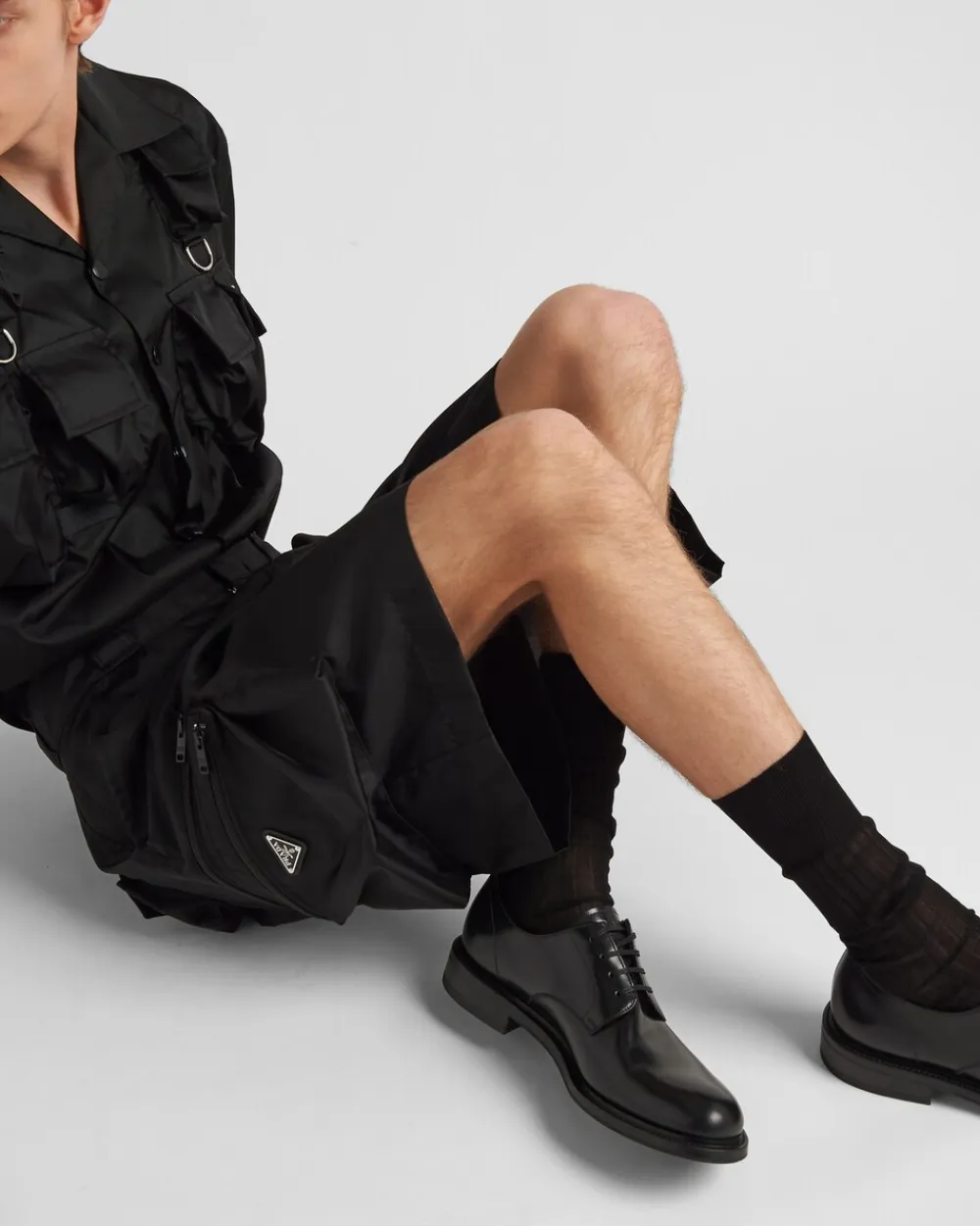 Hombre Prada COLECCIÓN MASCULINA|PANTALONES Y BERMUDAS^Bermudas De Re-nylon