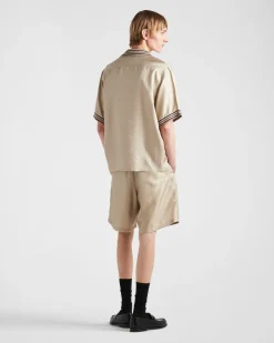 Hombre Prada PANTALONES Y BERMUDAS^Bermudas De Seda