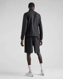 Hombre Prada ROPA^Bermudas En Bi-stretch Ligero