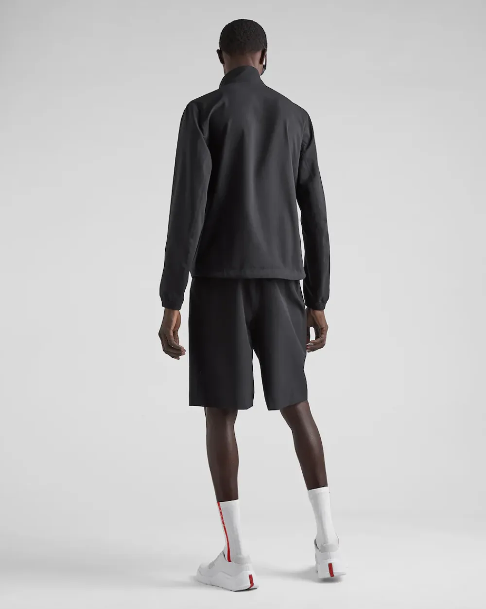 Hombre Prada ROPA^Bermudas En Bi-stretch Ligero