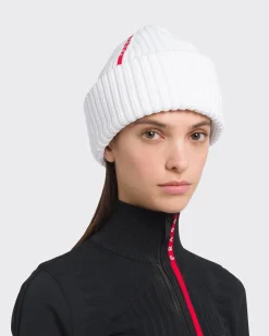 Mujer Prada ACCESORIOS^Boina Ribeteada De Re-nylon Técnico Reciclado