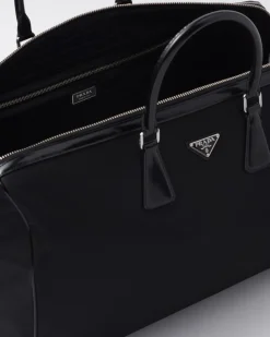 Mujer/Hombre Prada BOLSOS DE VIAJE|BOLSOS DE VIAJE^Bolsa De Lona De Re-nylon Y Piel Cepillada