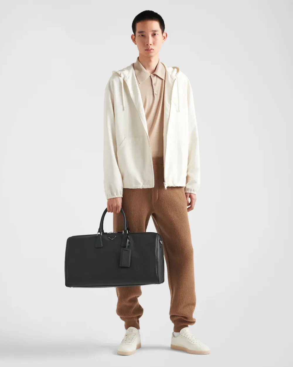Mujer/Hombre Prada BOLSOS DE VIAJE|BOLSOS DE VIAJE^Bolsa De Lona En Piel Saffiano