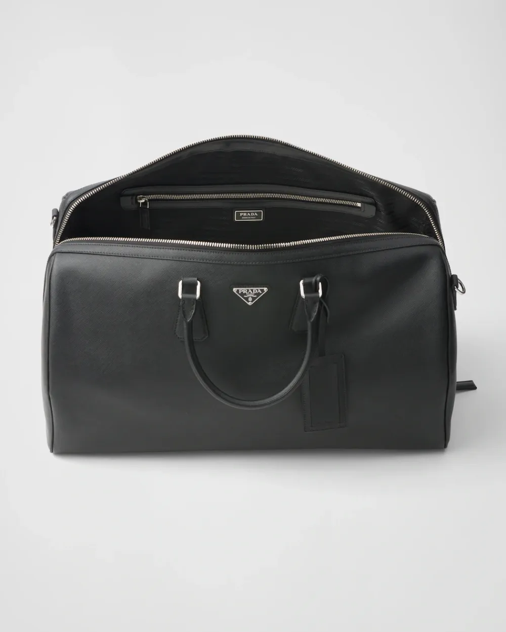 Mujer/Hombre Prada BOLSOS DE VIAJE|BOLSOS DE VIAJE^Bolsa De Lona En Piel Saffiano