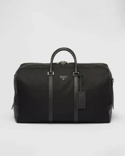 Mujer/Hombre Prada BOLSOS DE VIAJE|BOLSOS DE VIAJE^Bolsa De Lona En Piel Saffiano Y Re-nylon