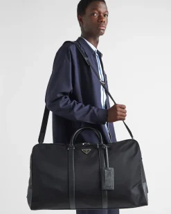 Mujer/Hombre Prada BOLSOS DE VIAJE|BOLSOS DE VIAJE^Bolsa De Lona En Piel Saffiano Y Re-nylon