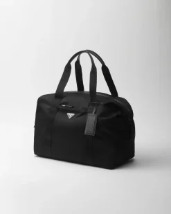 Mujer/Hombre Prada COLECCIÓN MASCULINA|BOLSOS DE VIAJE^Bolsa De Lona En Piel Saffiano Y Re-nylon