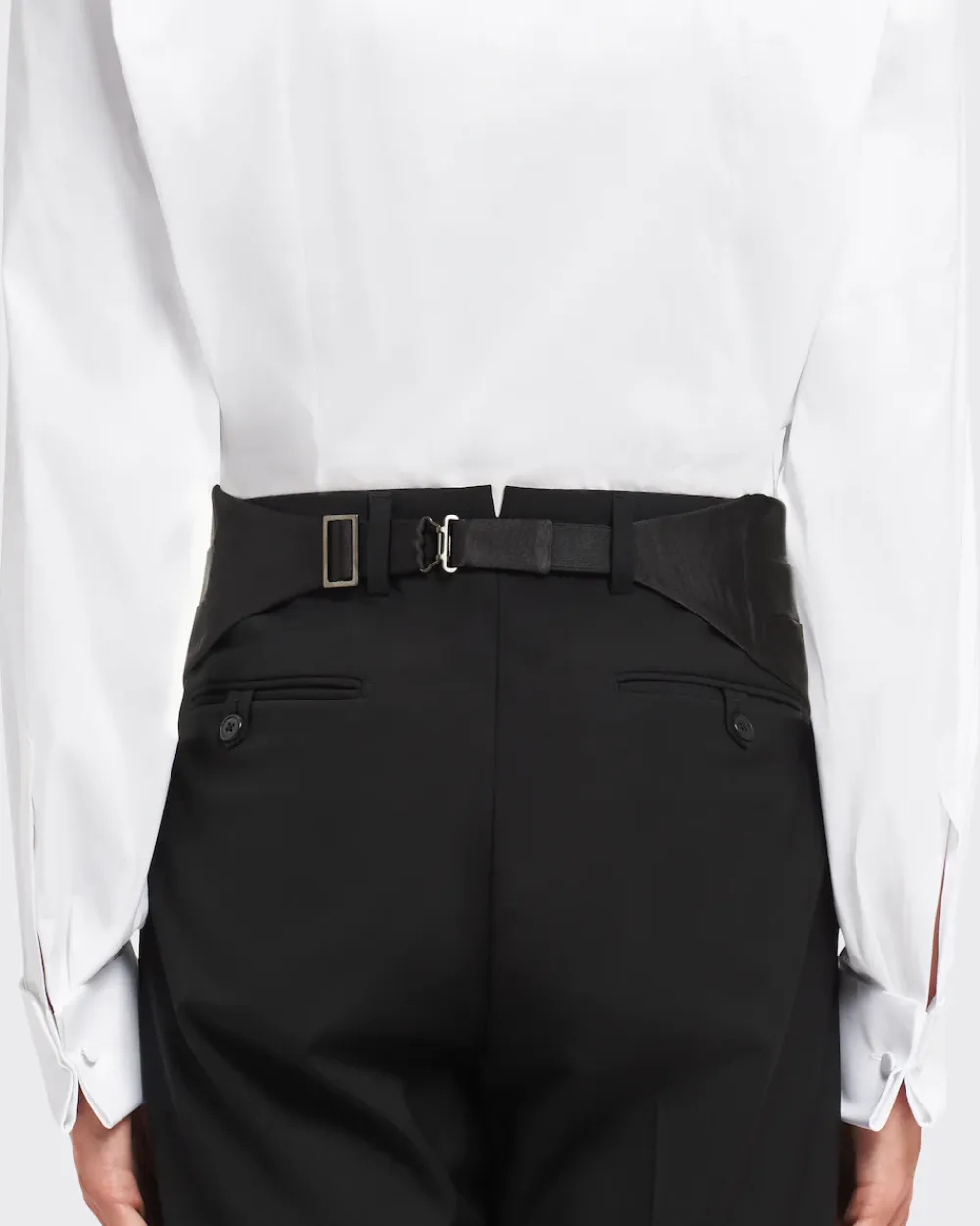 Hombre Prada BUFANDAS Y PAÑUELOS^Bolsa De Piel Concept Grande