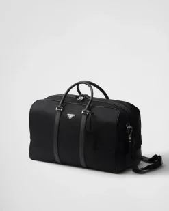 Mujer/Hombre Prada BOLSOS DE VIAJE|BOLSOS DE VIAJE^Bolsa De Piel Saffiano Y Re-nylon