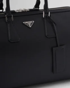 Mujer/Hombre Prada BOLSOS DE VIAJE|BOLSOS DE VIAJE^Bolsa De Viaje De Piel Saffiano