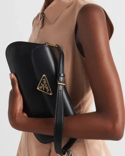 Mujer Prada BOLSOS DE HOMBRO|BOLSOS DE HOMBRO^Bolso Bandolera De Piel