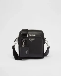 Hombre Prada BOLSOS MENSAJEROS^Bolso Bandolera De Piel Con Pouch