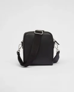 Hombre Prada BOLSOS MENSAJEROS^Bolso Bandolera De Piel Con Pouch