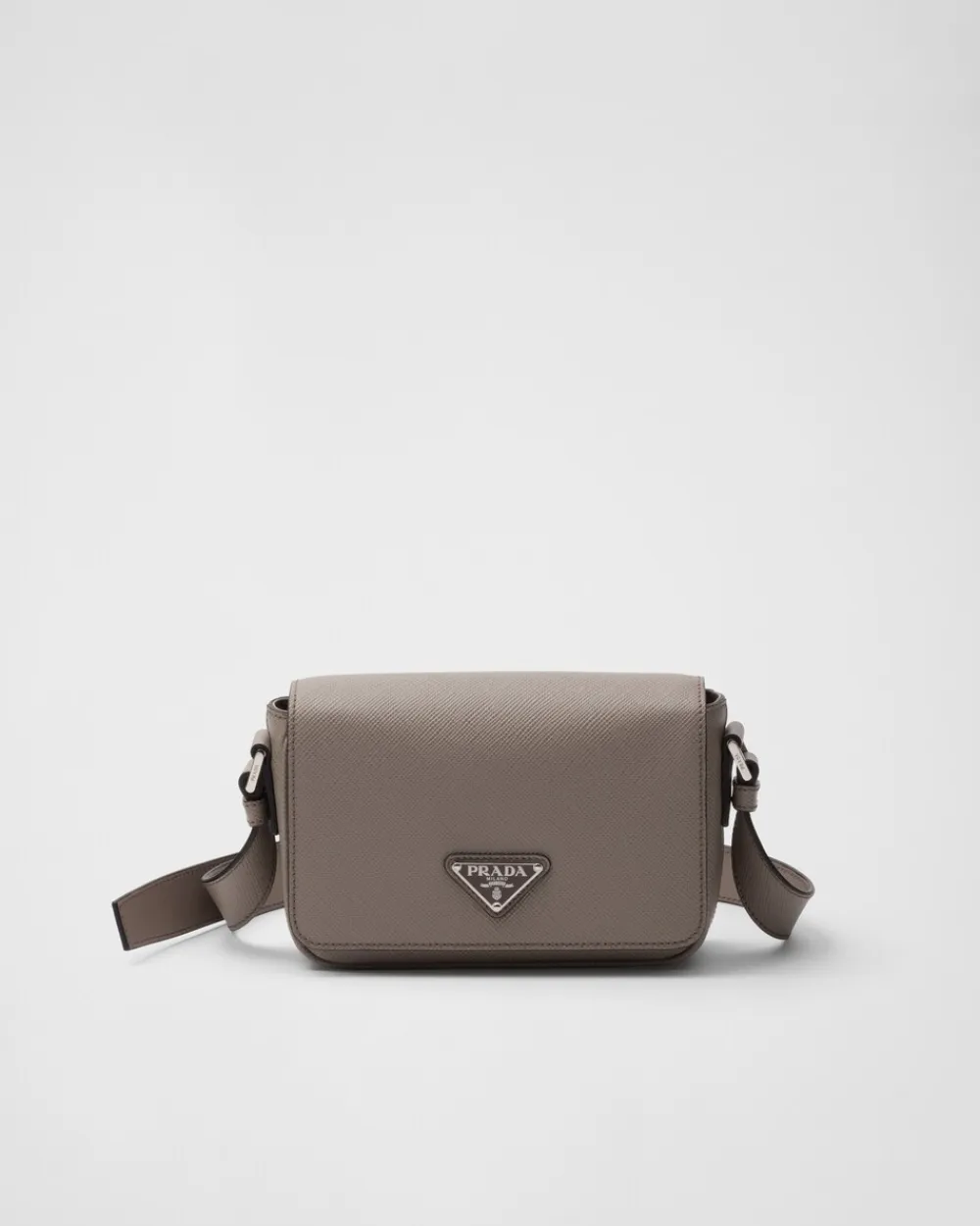 Hombre Prada BOLSOS MENSAJEROS^Bolso Bandolera De Piel Saffiano
