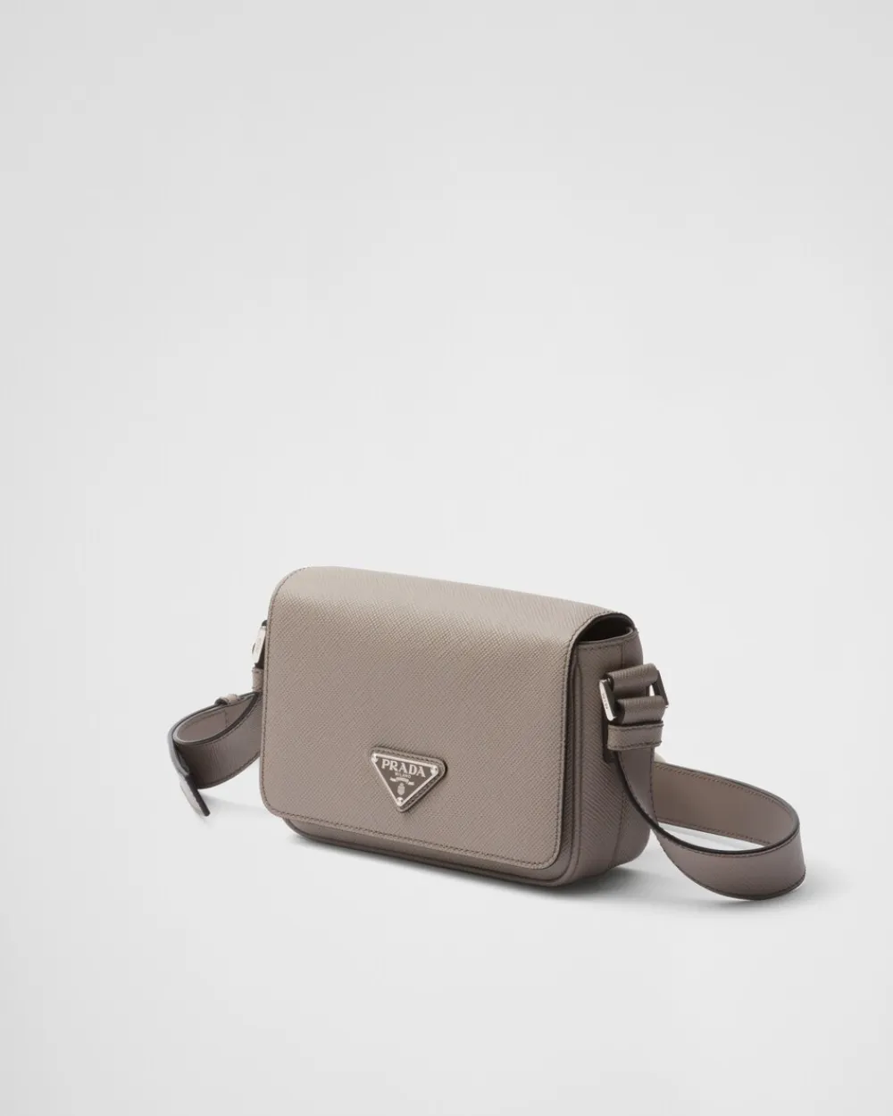 Hombre Prada BOLSOS MENSAJEROS^Bolso Bandolera De Piel Saffiano