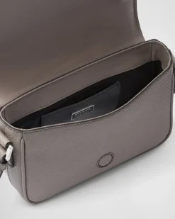 Hombre Prada BOLSOS MENSAJEROS^Bolso Bandolera De Piel Saffiano