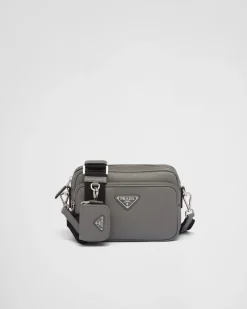 Hombre Prada BOLSOS MENSAJEROS^Bolso Bandolera De Piel Saffiano