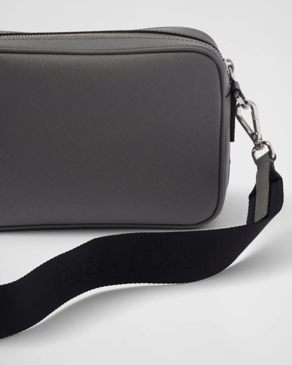 Hombre Prada BOLSOS MENSAJEROS^Bolso Bandolera De Piel Saffiano