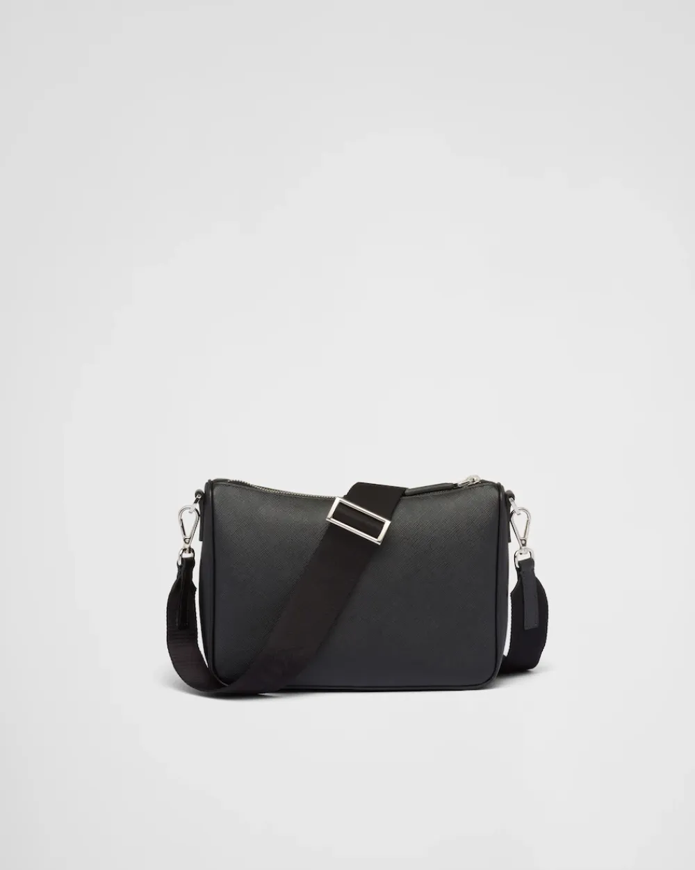 Hombre Prada BOLSOS MENSAJEROS^Bolso Bandolera De Piel Saffiano