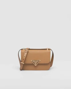 Mujer Prada BOLSOS DE HOMBRO|BOLSOS DE HOMBRO^Bolso Bandolera De Piel Saffiano