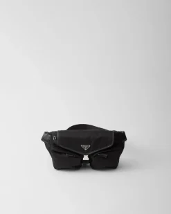 Hombre Prada BOLSOS MENSAJEROS|MOCHILAS Y RIÑONERAS^Bolso Bandolera De Re-nylon Y Piel