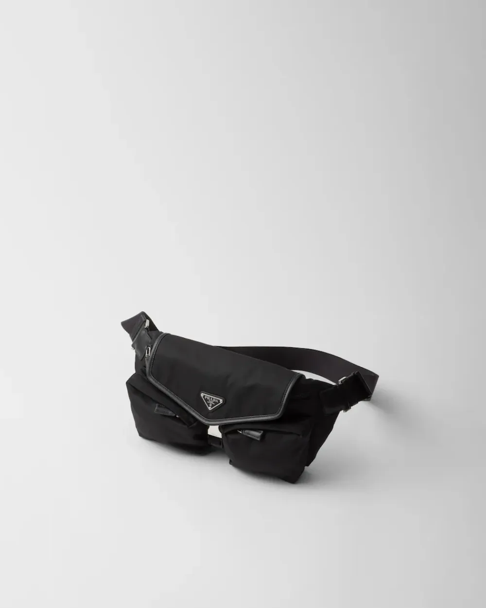 Hombre Prada BOLSOS MENSAJEROS|MOCHILAS Y RIÑONERAS^Bolso Bandolera De Re-nylon Y Piel