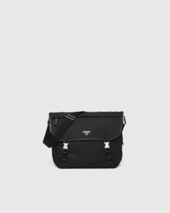 Prada COLECCIÓN MASCULINA^Bolso Bandolera De Re-nylon Y Piel Saffiano