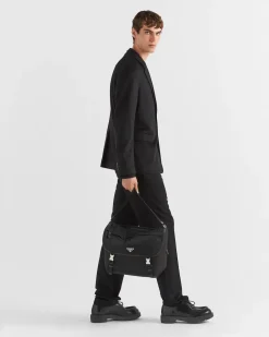 Prada COLECCIÓN MASCULINA^Bolso Bandolera De Re-nylon Y Piel Saffiano