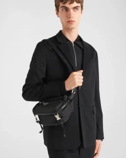 Hombre Prada COLECCIÓN MASCULINA|BOLSOS MENSAJEROS^Bolso Bandolera De Re-nylon Y Piel Saffiano