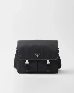 Hombre Prada COLECCIÓN MASCULINA|BOLSOS MENSAJEROS^Bolso Bandolera De Re-nylon Y Piel Saffiano