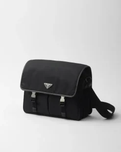 Hombre Prada COLECCIÓN MASCULINA|BOLSOS MENSAJEROS^Bolso Bandolera De Re-nylon Y Piel Saffiano