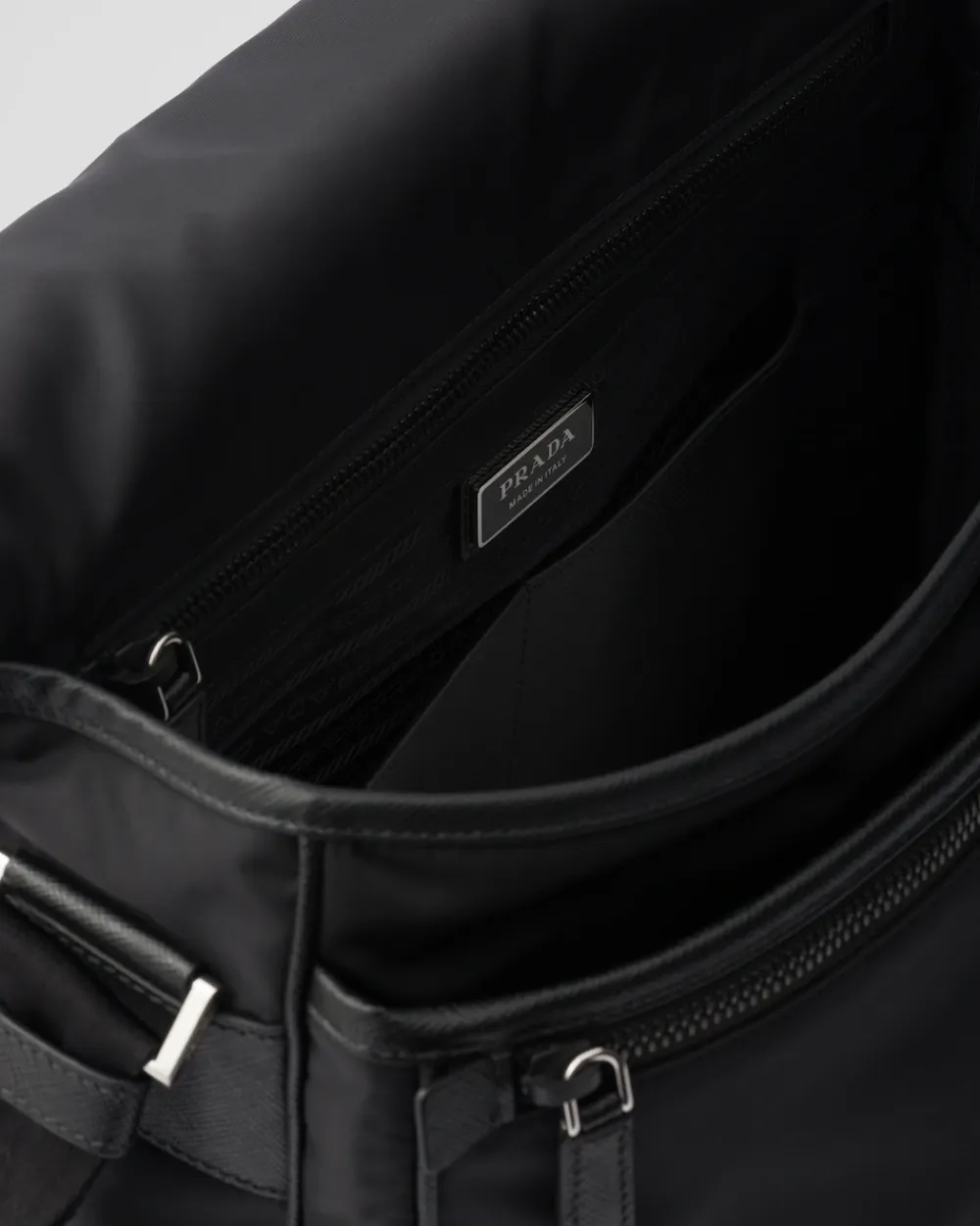 Hombre Prada COLECCIÓN MASCULINA|BOLSOS MENSAJEROS^Bolso Bandolera De Re-nylon Y Piel Saffiano