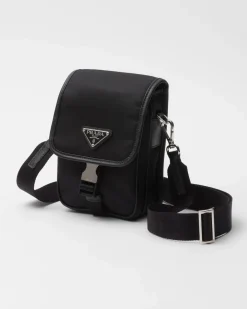Hombre Prada COLECCIÓN MASCULINA|BOLSOS MENSAJEROS^Bolso Bandolera De Re-nylon Y Piel Saffiano