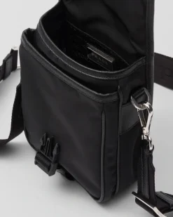 Hombre Prada COLECCIÓN MASCULINA|BOLSOS MENSAJEROS^Bolso Bandolera De Re-nylon Y Piel Saffiano