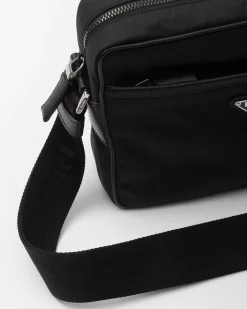 Hombre Prada COLECCIÓN MASCULINA|BOLSOS MENSAJEROS^Bolso Bandolera De Re-nylon Y Piel Saffiano