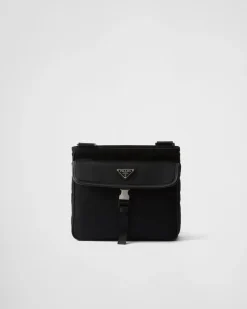 Hombre Prada COLECCIÓN MASCULINA|BOLSOS MENSAJEROS^Bolso Bandolera De Re-nylon Y Piel Saffiano