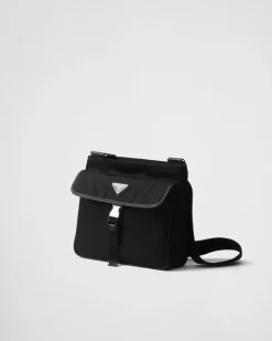 Hombre Prada COLECCIÓN MASCULINA|BOLSOS MENSAJEROS^Bolso Bandolera De Re-nylon Y Piel Saffiano