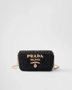 Mujer Prada PRADA SUMMER BAGS|BOLSOS DE HOMBRO^Bolso Bandolera De Tejido Trenzado
