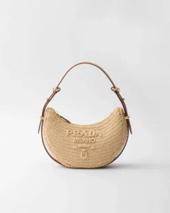Mujer Prada PRADA SUMMER BAGS|BOLSOS DE HOMBRO^Bolso Bandolera En Tejido Trenzado Arqué